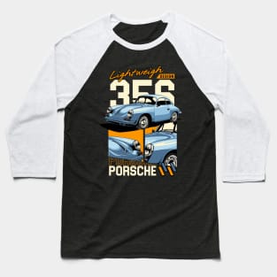 Porsche 356 Memorabilia Baseball T-Shirt